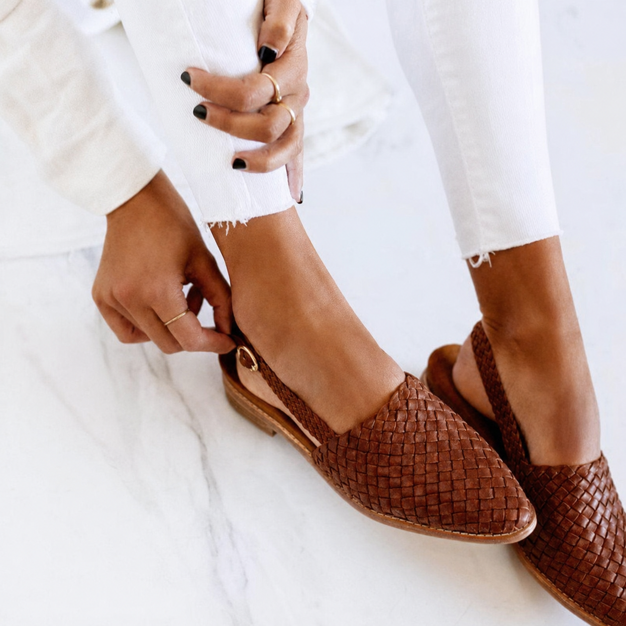 Arielle-Claire™ | Sandalias Artesanales Elegantes y Cómodas