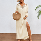 Vestido Playa Crochet Bohemio