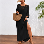 Vestido Playa Crochet Bohemio