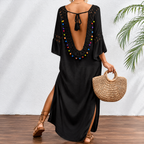 Vestido Playa Crochet Bohemio
