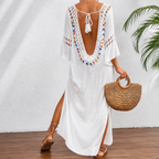 Vestido Playa Crochet Bohemio