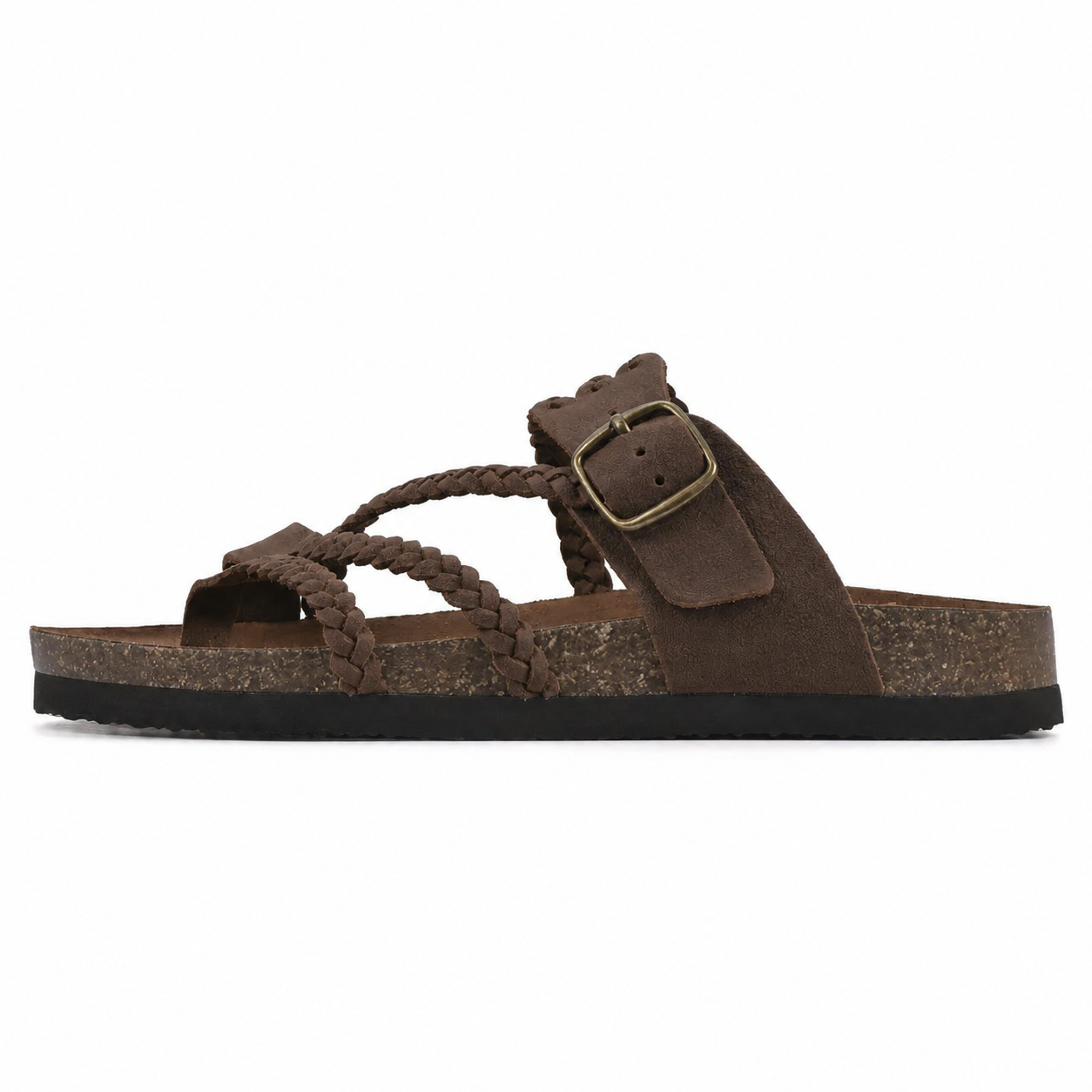 Sandalias Trenzadas en Corcho