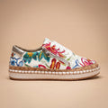 Zapatillas con Diseño Vintage Floral