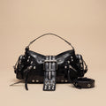 Bolso Crossbody Motero con Remaches