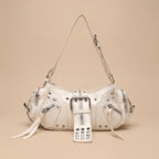 Bolso Crossbody Motero con Remaches