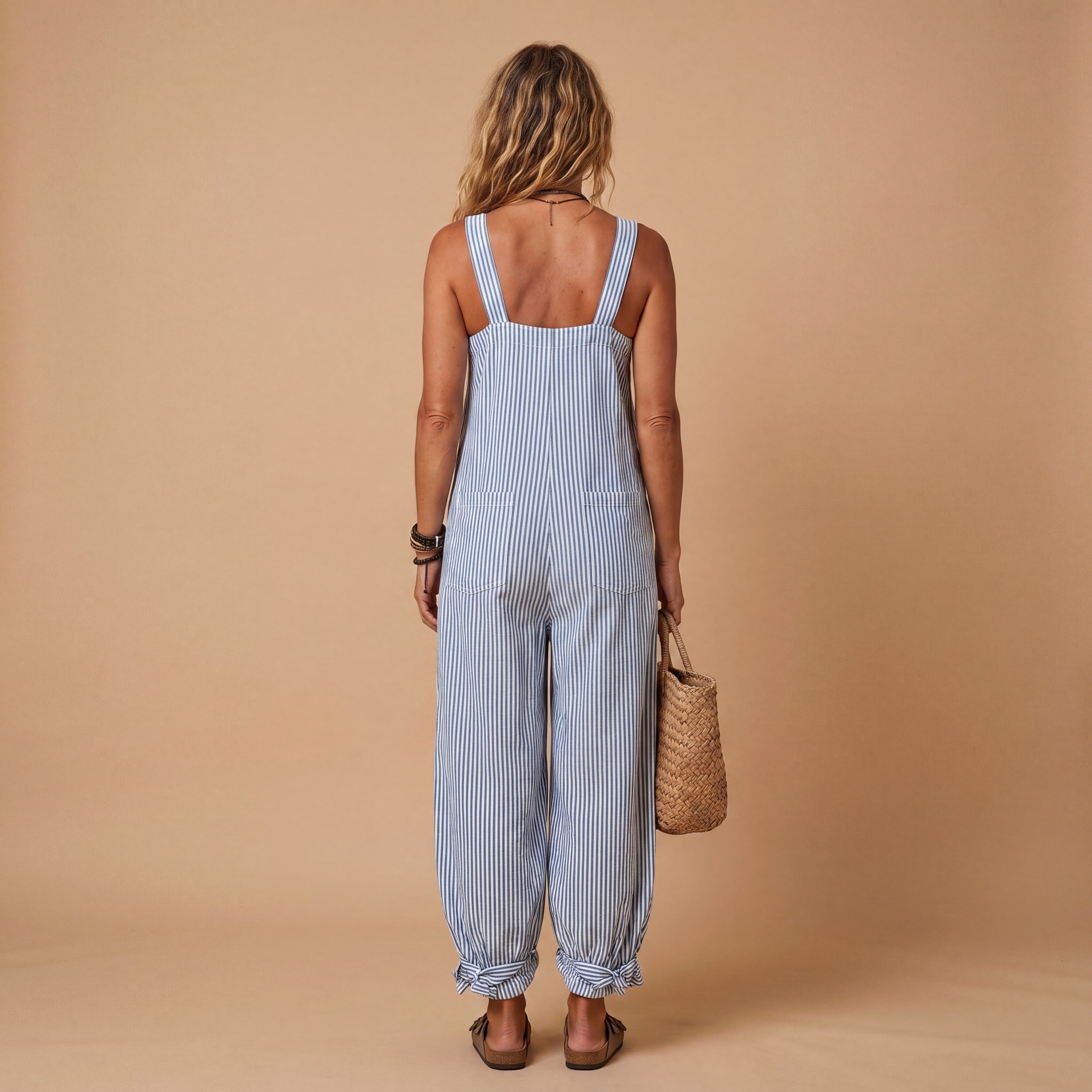 Elena | Mono Bohemio de Rayas