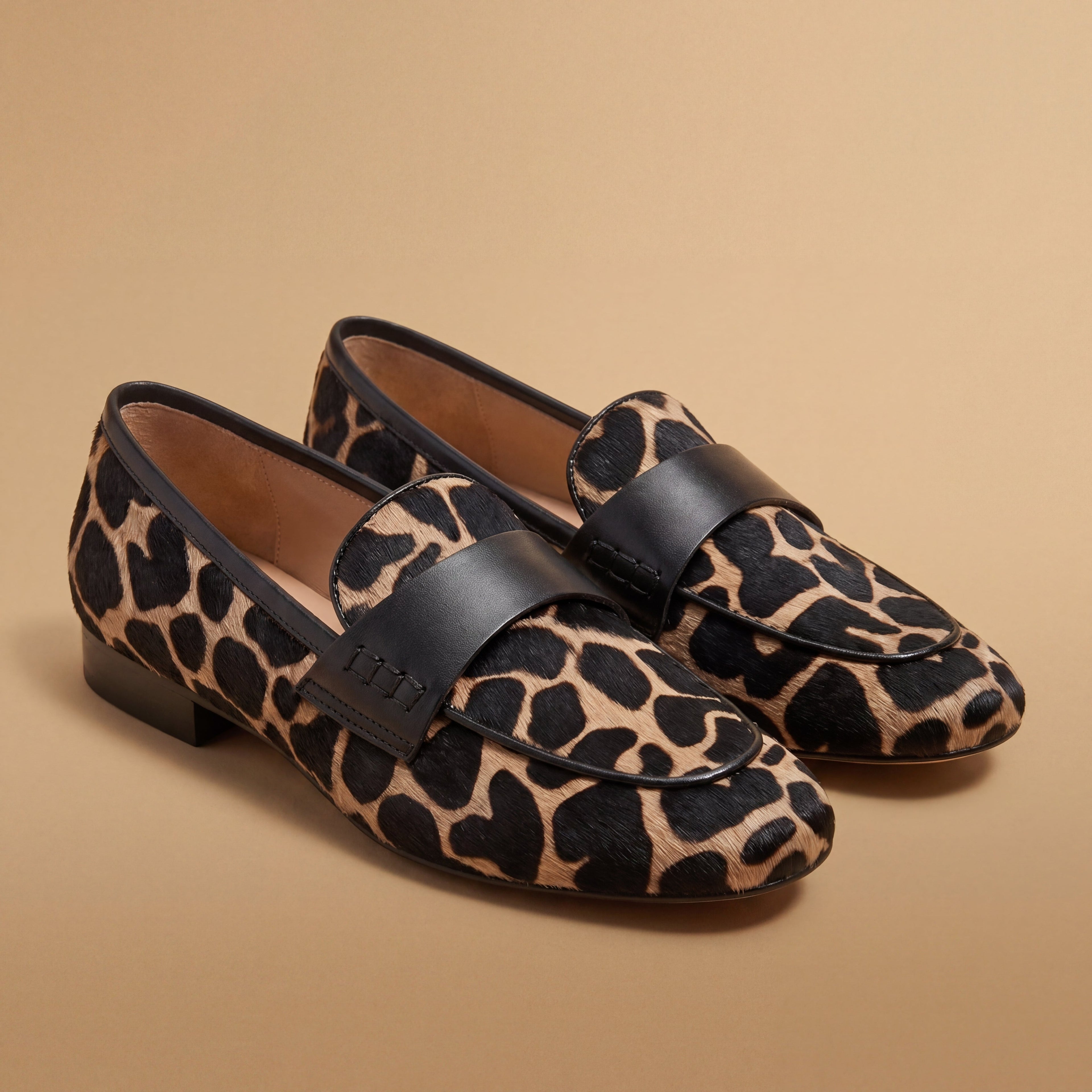 Léonie™ | Mocasín Leopardo