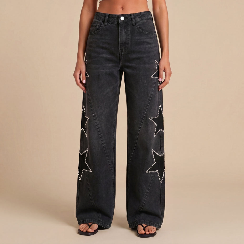 Melisa | Jeans Casual de Estrellas