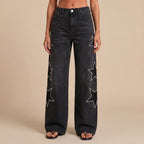 Melisa | Jeans Casual de Estrellas