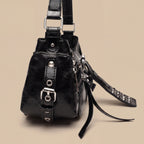 Bolso Crossbody Motero con Remaches