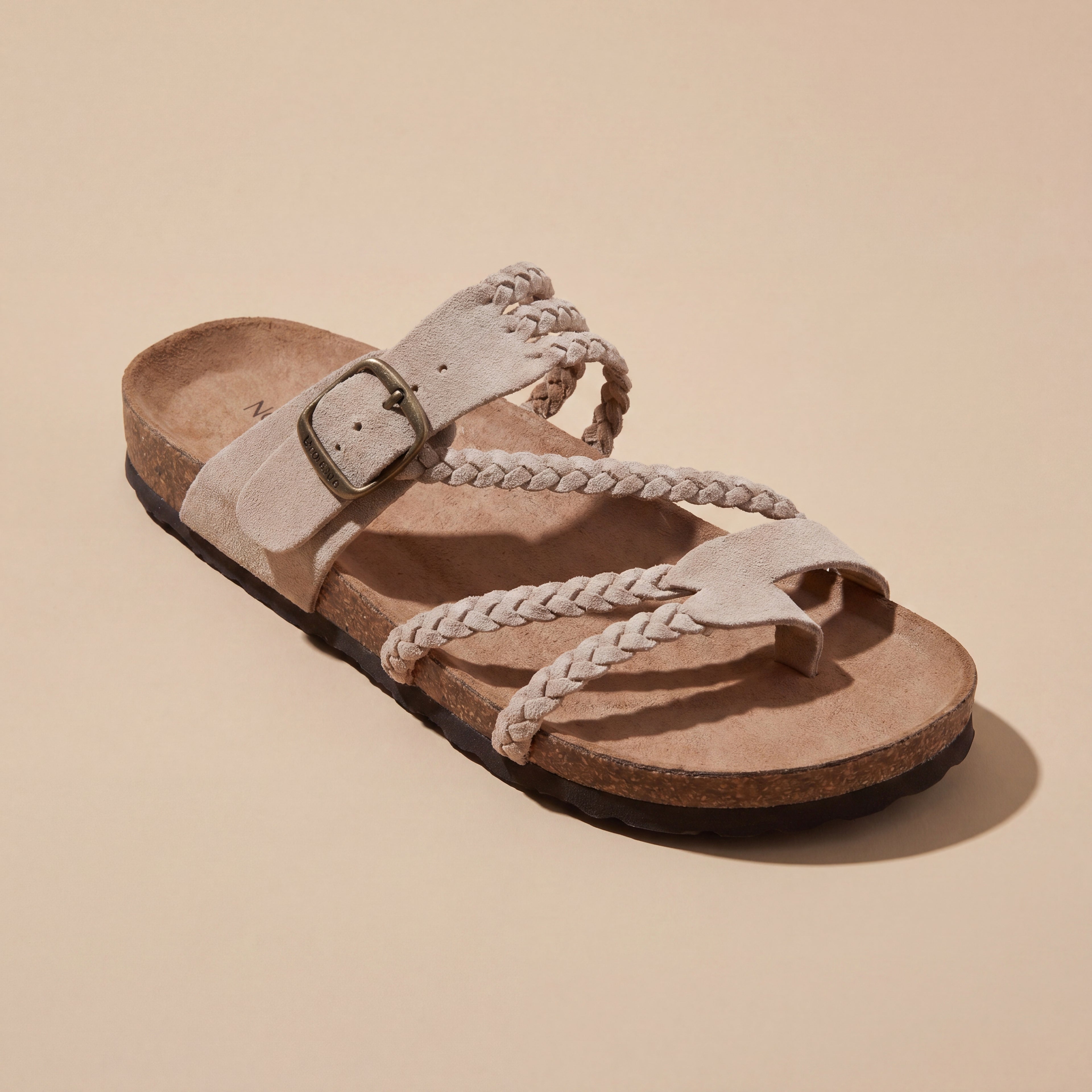 Sandalias Trenzadas en Corcho