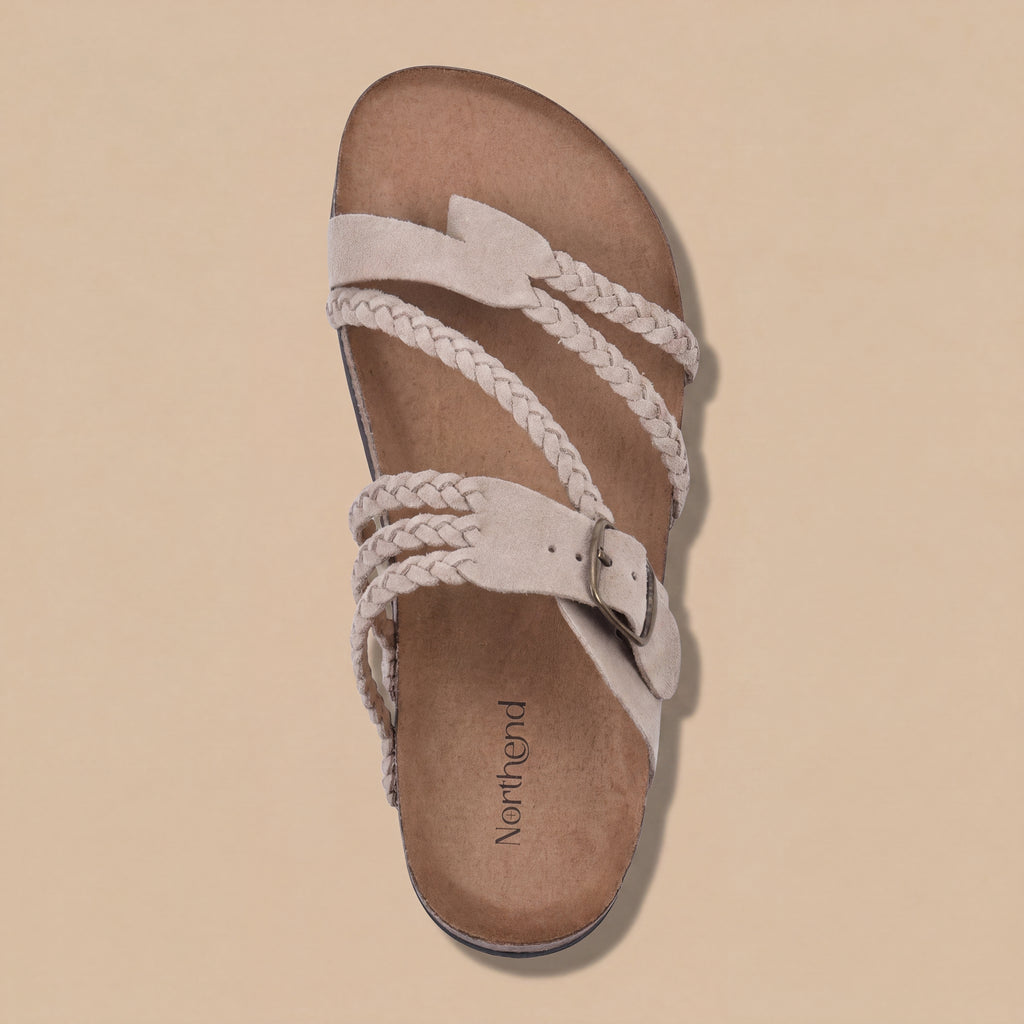 Sandalias Trenzadas en Corcho