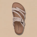 Sandalias Trenzadas en Corcho