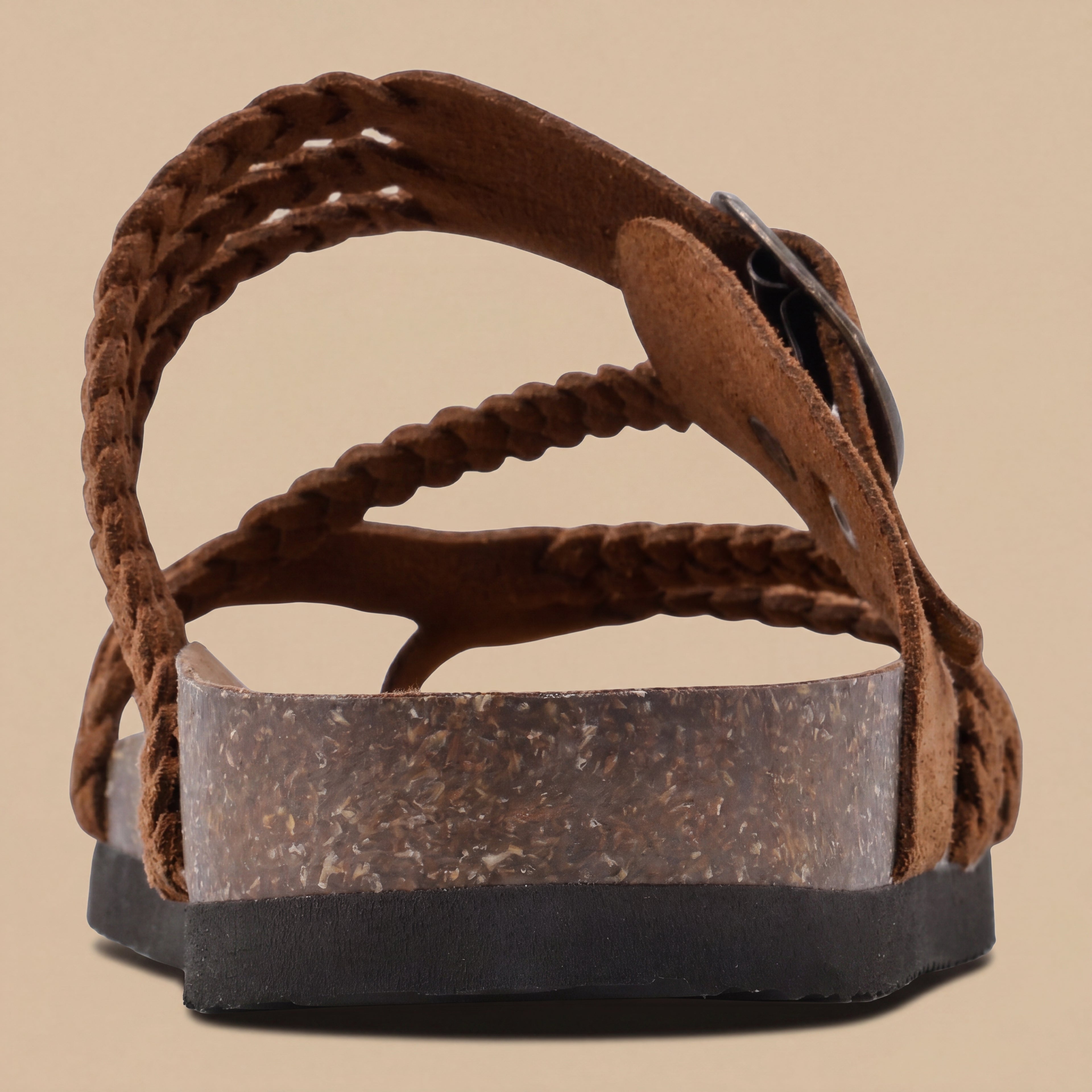 Sandalias Trenzadas en Corcho