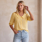 Blusa Bordada Floral