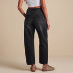 Margaret | Jeans Patchwork con Cuerda