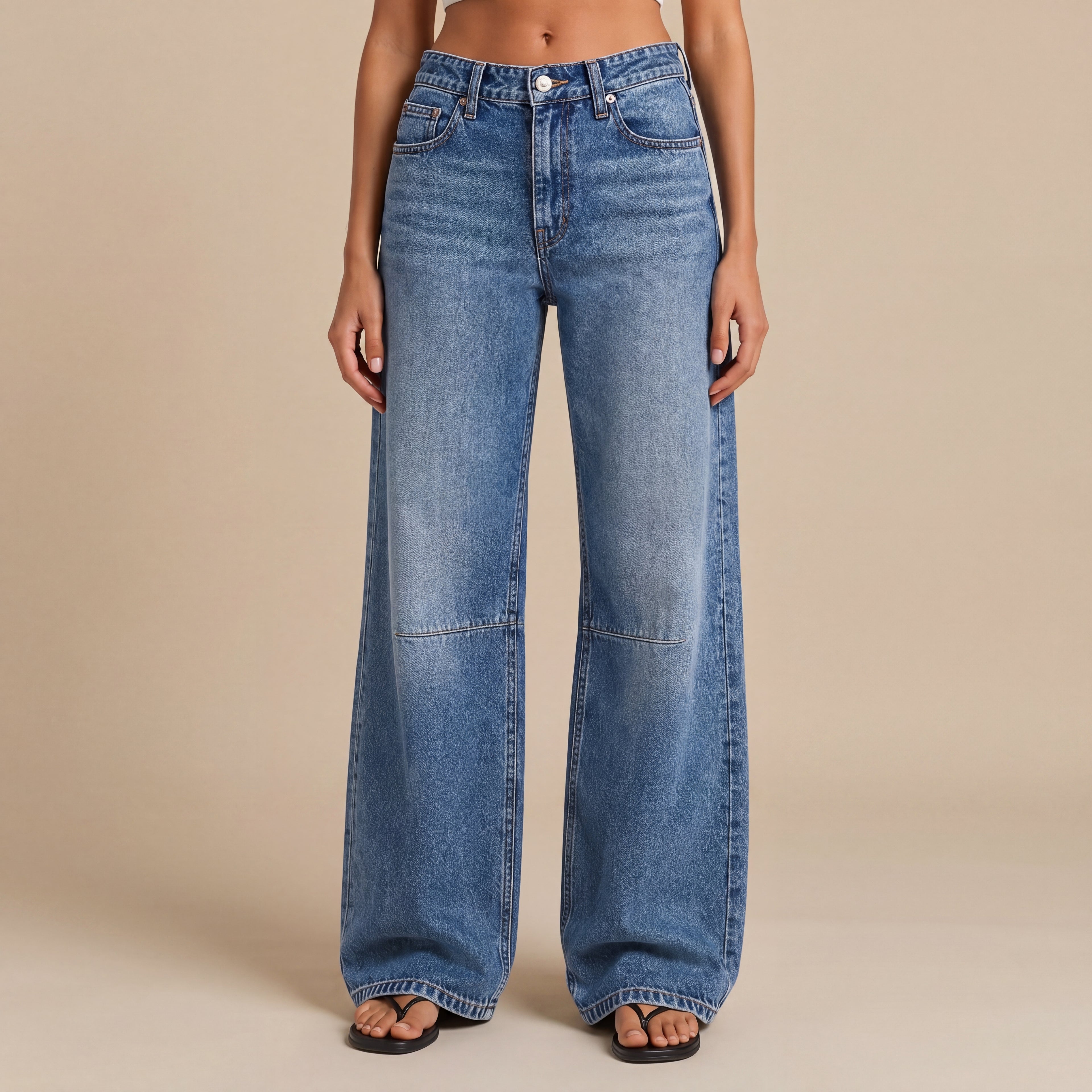 Linda | Jeans casual acampanados