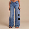 Melisa | Jeans Casual de Estrellas