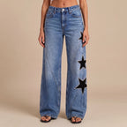 Melisa | Jeans Casual de Estrellas