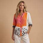 Melinda | Blusa de Lino Elegante
