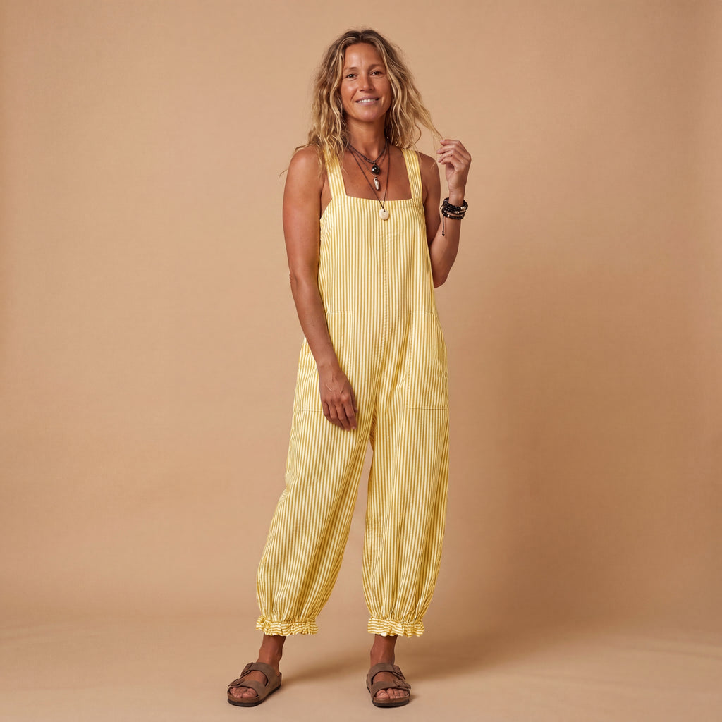 Elena | Mono Bohemio de Rayas