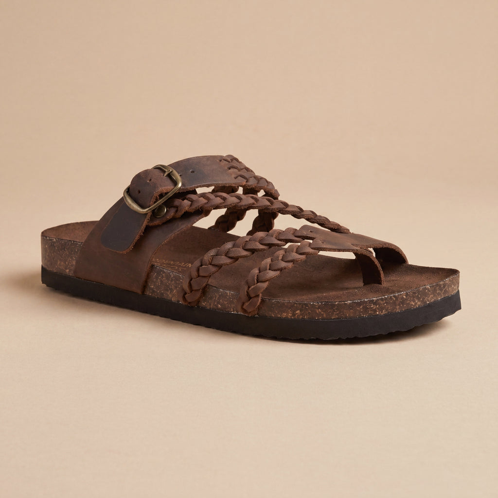 Sandalias Trenzadas en Corcho