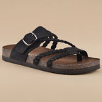 Sandalias Trenzadas en Corcho