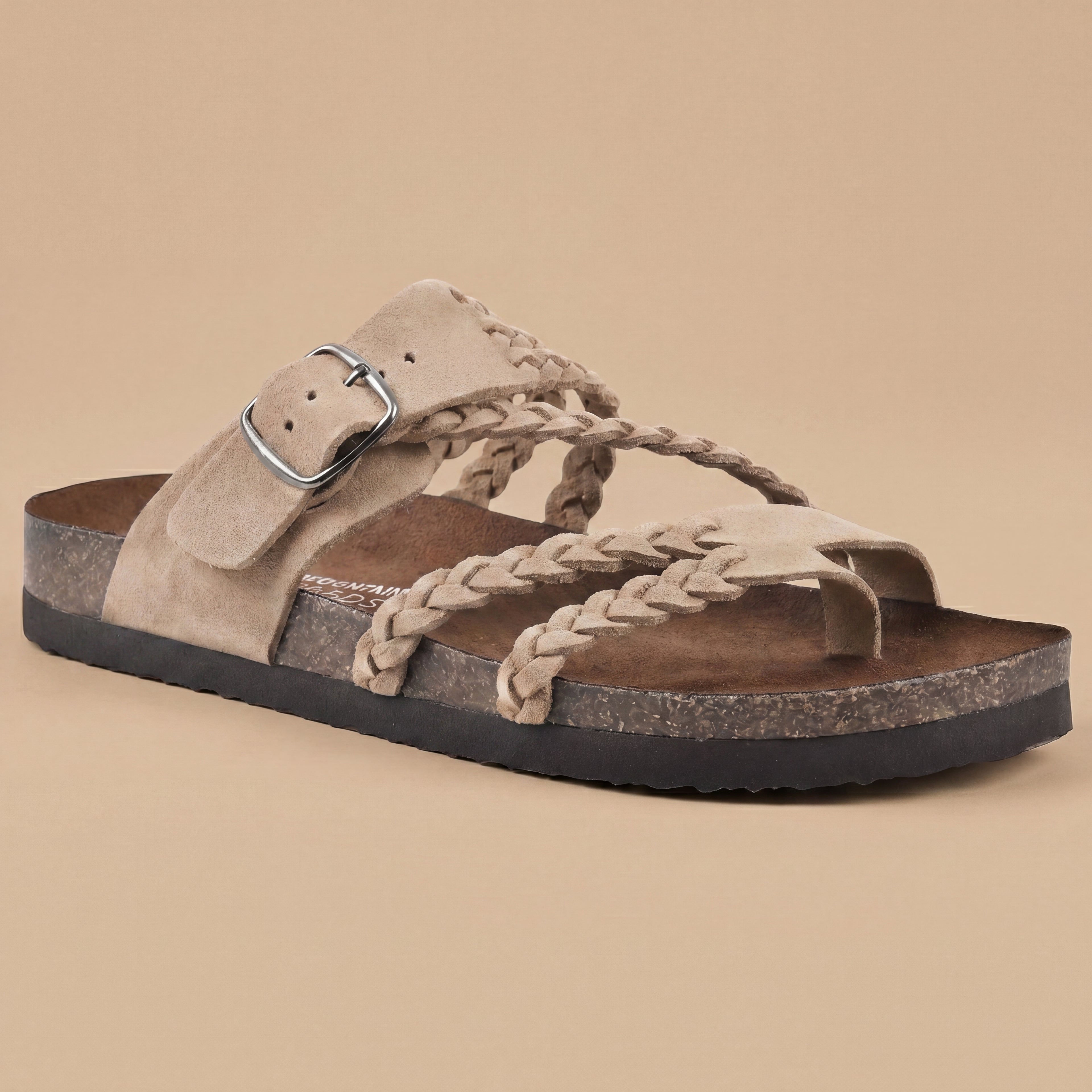 Sandalias Trenzadas en Corcho