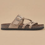 Sandalias Trenzadas en Corcho